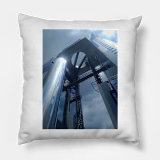 Umeda Sky Building, Osaka, Japan Pillow