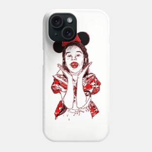 Laughing Girl In Dress Dresses Phone Case