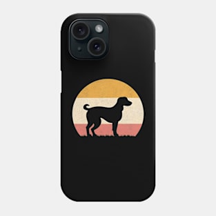 Retro Vintage Dog Sunset Phone Case