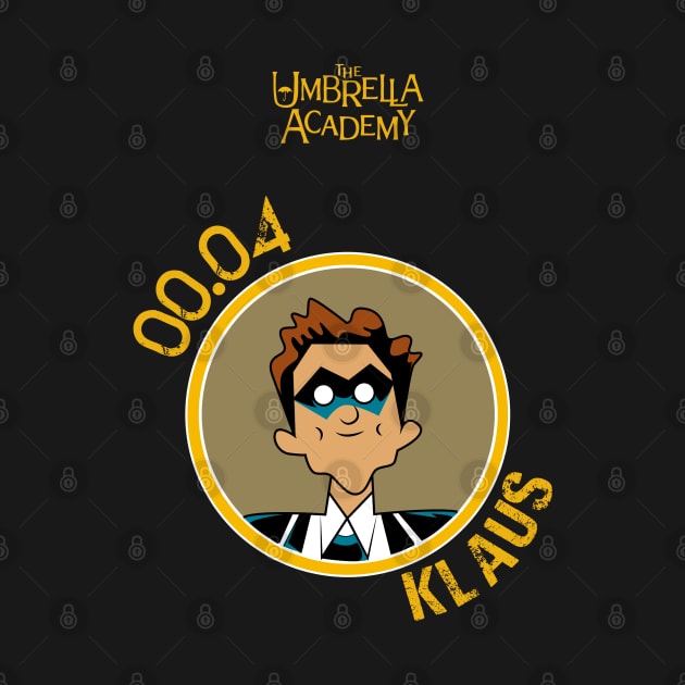 UMBRELLA ACADEMY: KLAUS CARTOON by FunGangStore