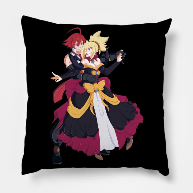 Rozalin and Adell Pillow by Punished Kain Merch