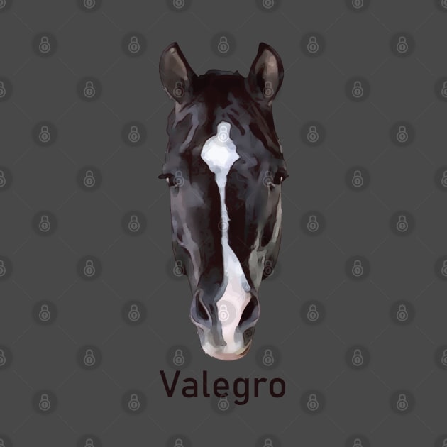 Valegro Face Marking with Name by Lakeric