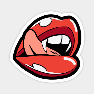 Vampire Lips Magnet