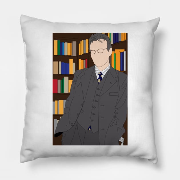 Rupert Giles Pillow by DaniVan