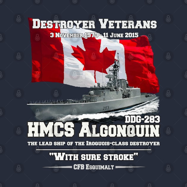 HMCS Algonquin Destroyer Veterans by comancha