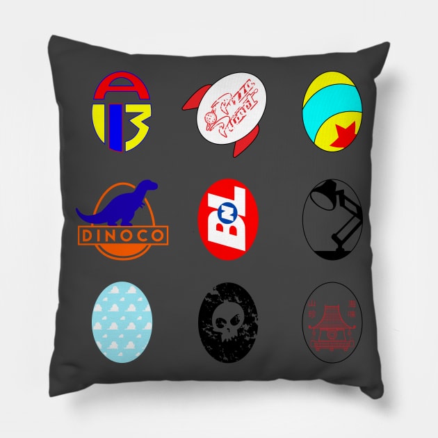 Easter Eggs Pillow by Tomorrowland Arcade