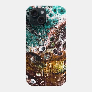 Acrylic abstract pouring Phone Case