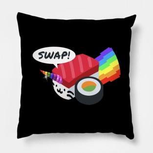 Sushi Swap Crypto Pillow