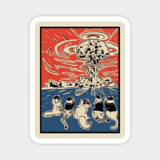 Nuclear Cats Magnet