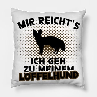 Löffelhund Wüste Fuchs Motiv Geschenkidee Pillow