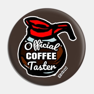 Official Coffee Taster Pin