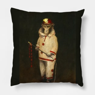 Vintage Magic Monkey Pillow