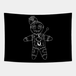 I am a Witch design I Wiccan Voodoo Doll Occult gift Tapestry