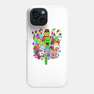 Test Tube Monsters V2.O Phone Case