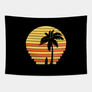 Sunset surf paradise Tapestry