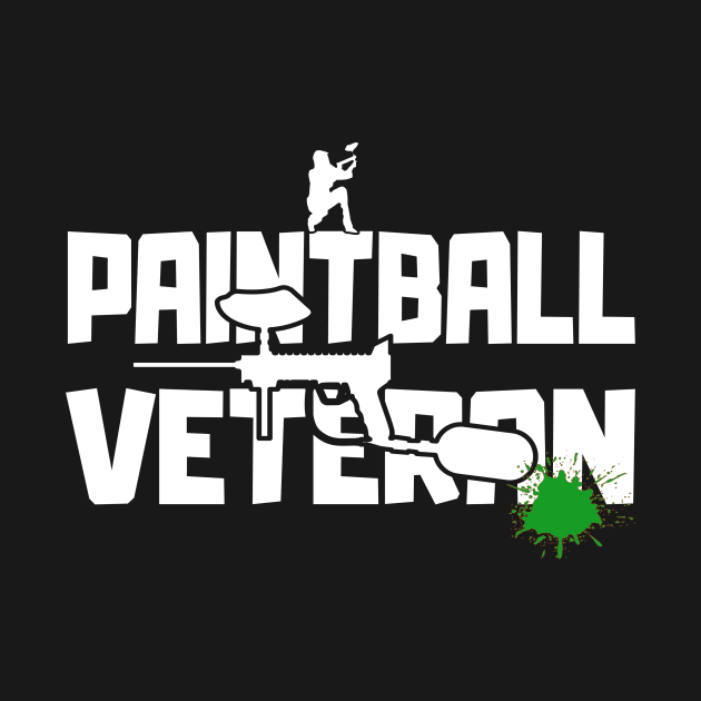 Paintball Veteran player Gotcha Paintballer gift idea by Lomitasu