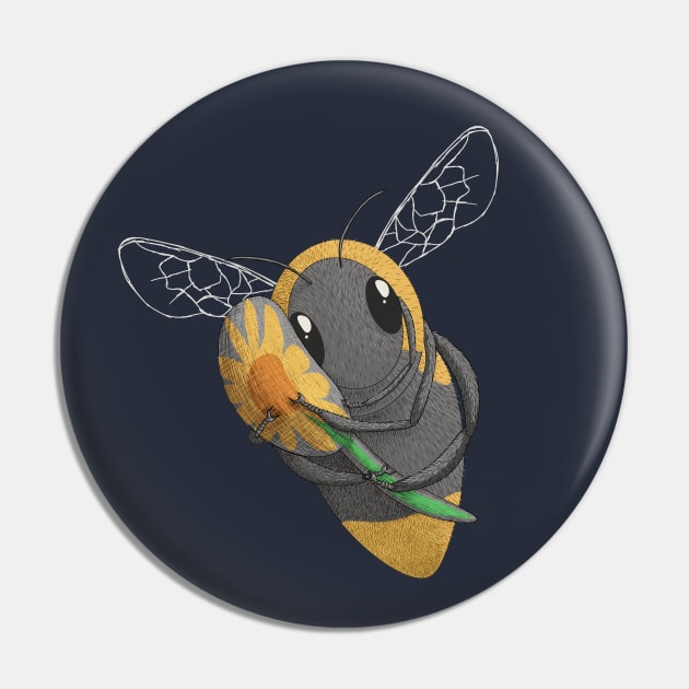 Bumble Bee Pin by Walking in Nature