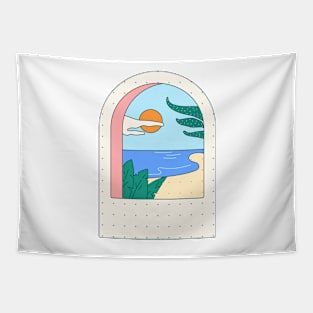 Window illustration Tapestry