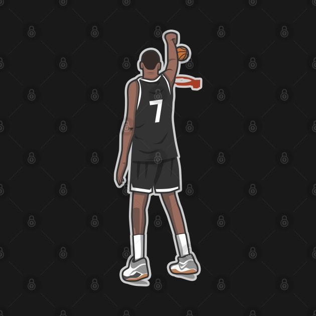 Kevin Durant Cartoon Style by ray1007