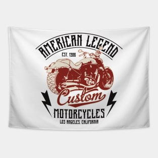 American legend motocycle Tapestry