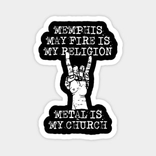 memphis is my religion Magnet