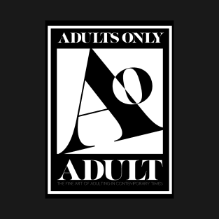 Adults Only Logo T-Shirt