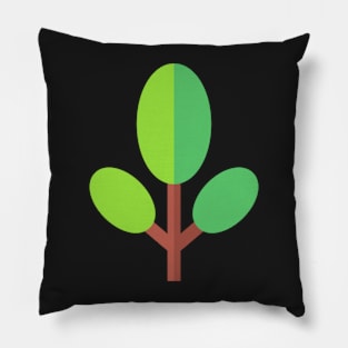 cute tree icon Pillow