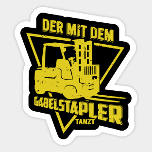 Gabelstapler Stickers Teepublic