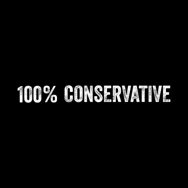 100 % Conservative by sewwani