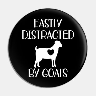 Goat - Easily distracted by goats w Pin