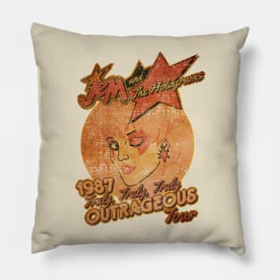 Vintage Jem Outrageous Tour Pillow