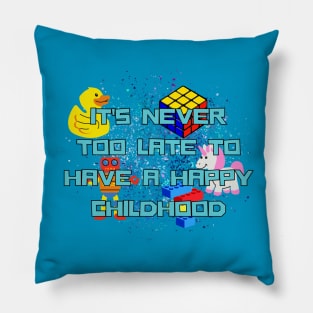 Never Grow Up! Pillow