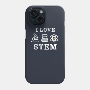 I Love Stem Retro Vintage Phone Case