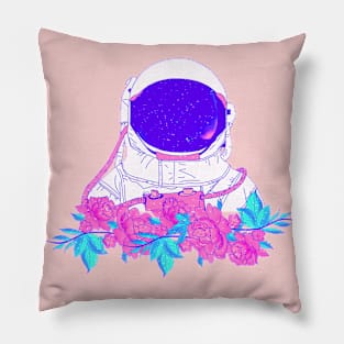 SpaceFloral Pillow