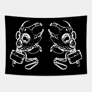 Gasmasks Tapestry