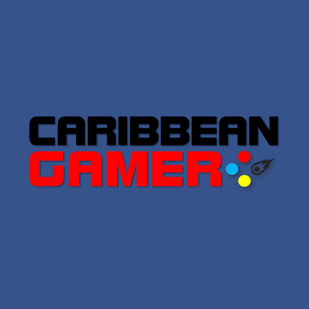 Caribbean Gamer Red and Black Official Logo by CaribbeanGamerPR