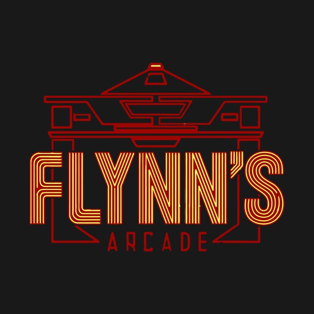 Flynn's Arcade by Luyasrite