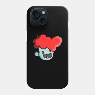 Fluffy Hair Doodle Phone Case