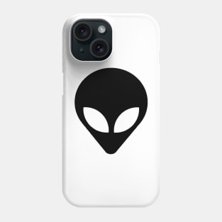 Black and White Alien Phone Case