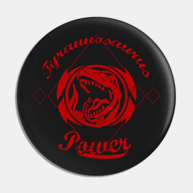 Tyrannosaurus Power Pin by Designsbytopher