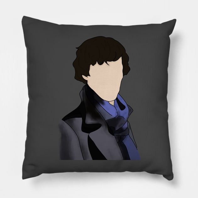 Sherlocked Pillow by LeeAnnaRose96