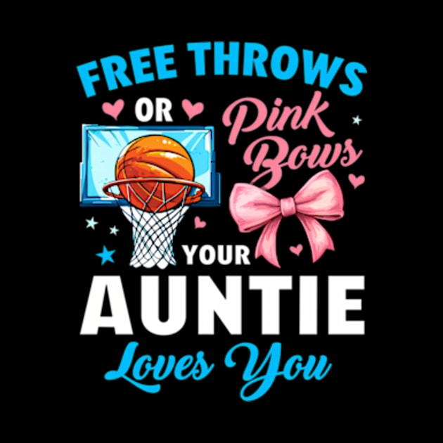 Gender Reveal Auntie Loves You by Ro Go Dan