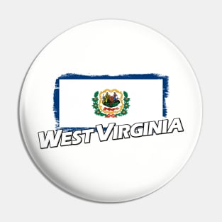 West Virginia flag Pin