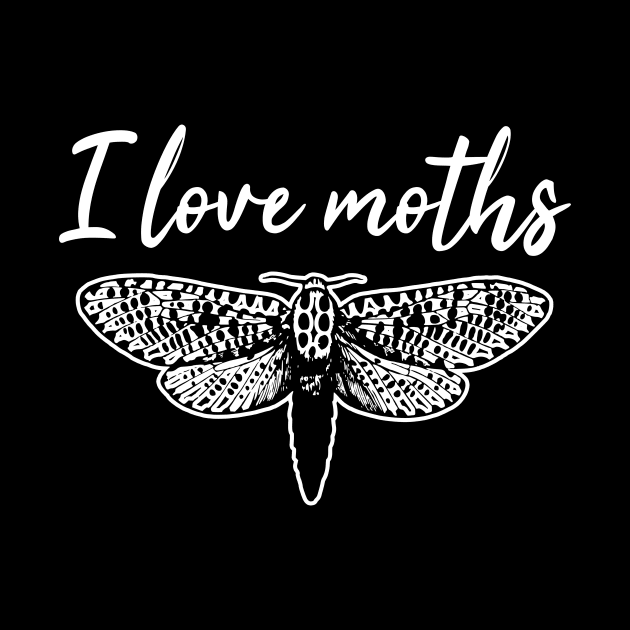 I Love Moths by LunaMay