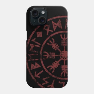 Aegishjalmur Futhark Runes Pagan Odin Mythology Phone Case