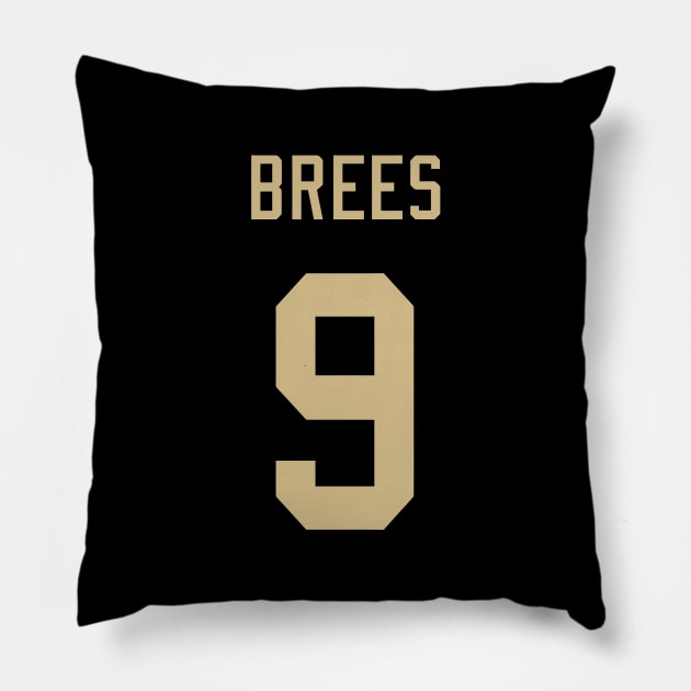 Drew Brees Pillow by telutiga