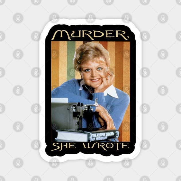 Vintage murder she wrote Magnet by OFFblack