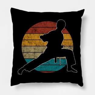 Vintage Karate Martial Arts Pillow