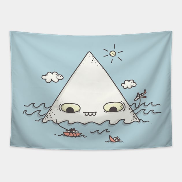 The Bermuda Triangle Tapestry by spookylili