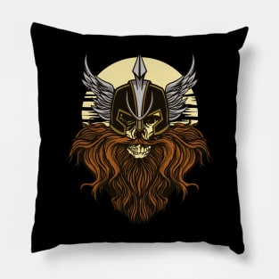 Steampunk Viking Pillow